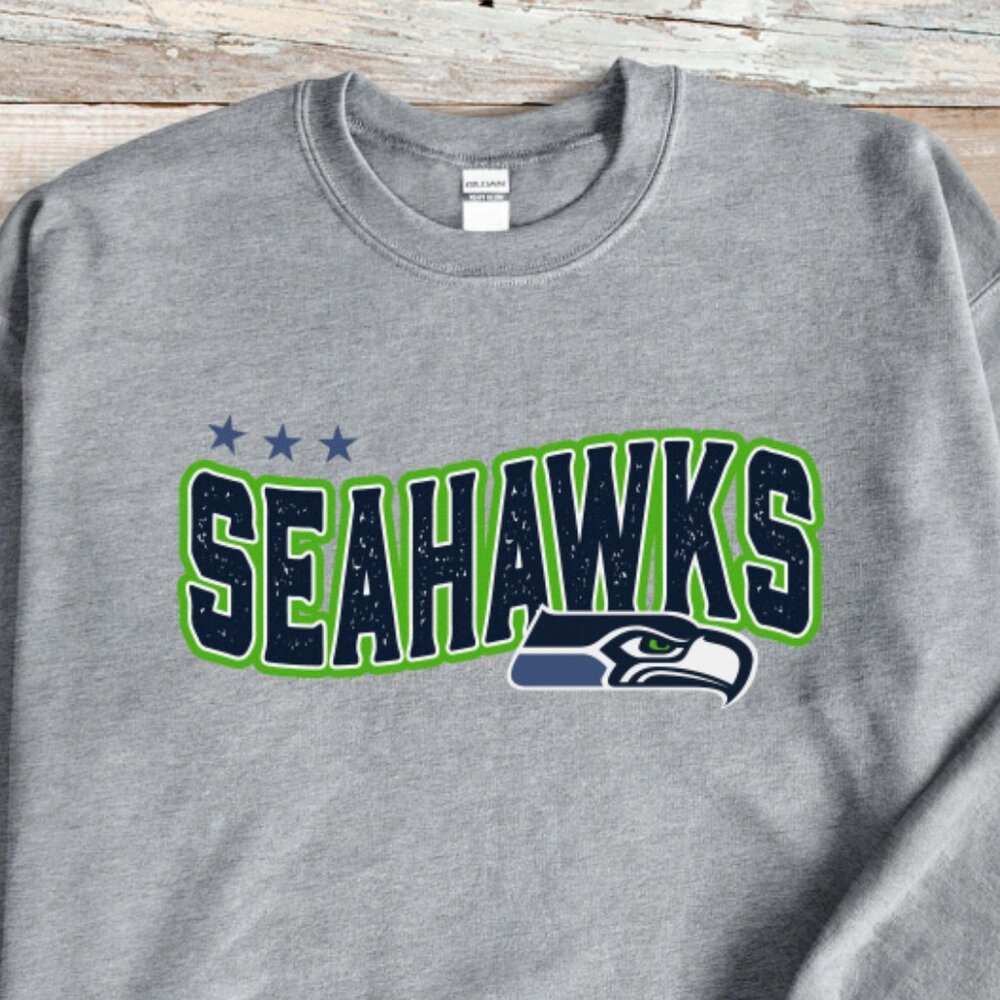 NEW - Seattle Seahawks Crewneck Sweatshirt Unisex